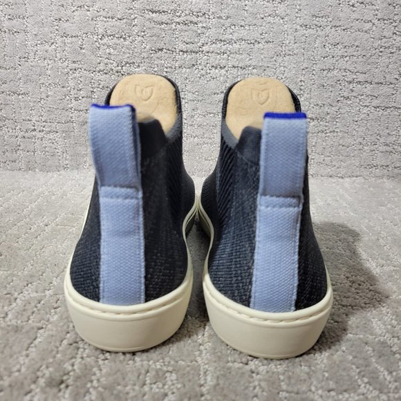 Rothy's The Chelsea Graphite Melange Ankle Boots Women's Size US 8, 8.5, 9.5 - Picture 8 of 10